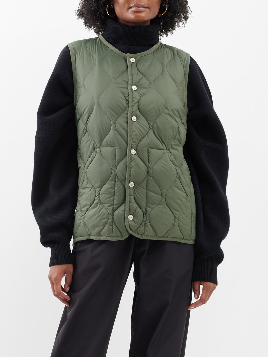 Taion (TAION) Quilted down gilet
