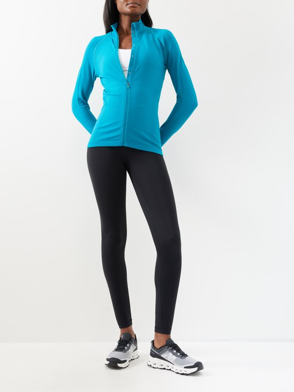 Sweaty Betty Athlete zip-up jersey thermal top