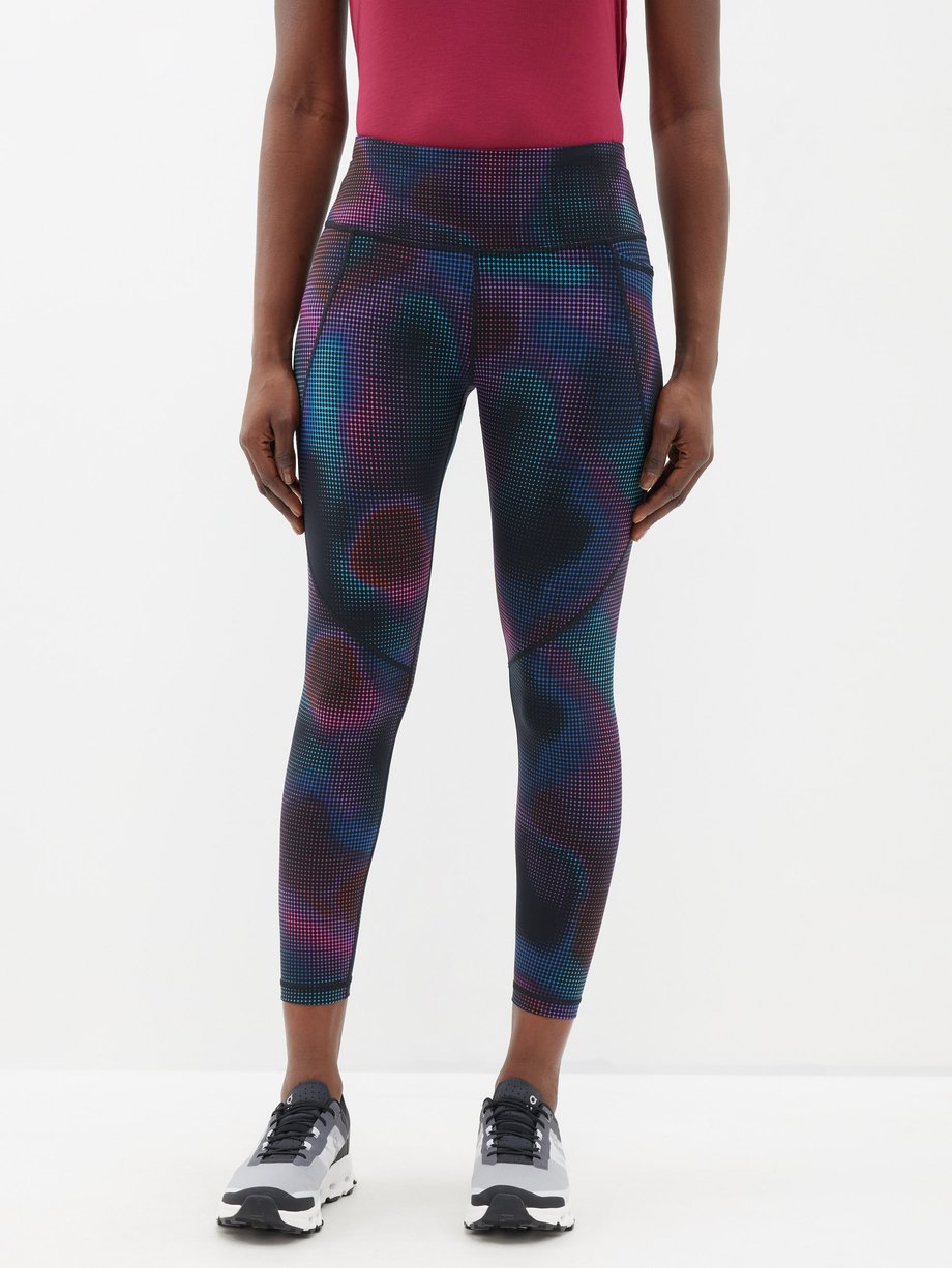 Sweaty Betty Power 7/8 gradient dot-print jersey leggings