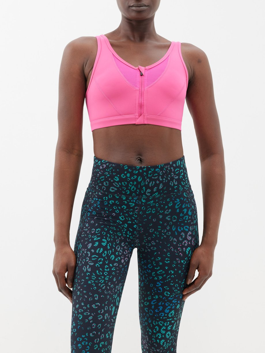 Pink Power Icon Train sports bra | Sweaty Betty | MATCHESFASHION US