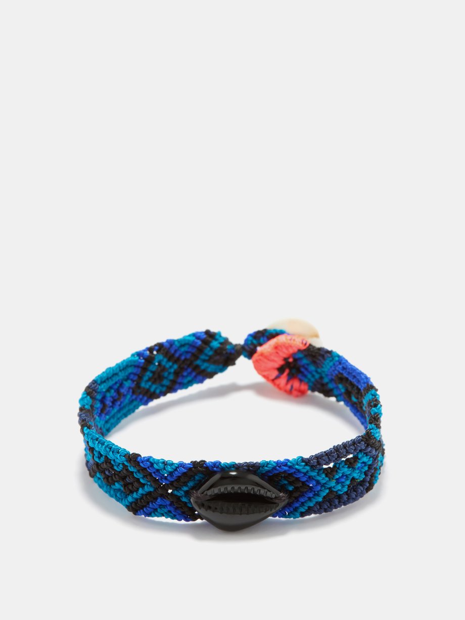 Blue Chione onyx braided bracelet | Dezso By Sara Beltrán | MATCHES UK