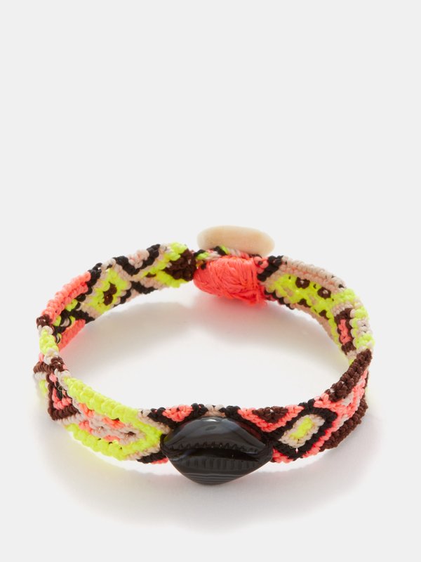 Dezso (Dezso By Sara Beltrán) Chione jasper braided bracelet