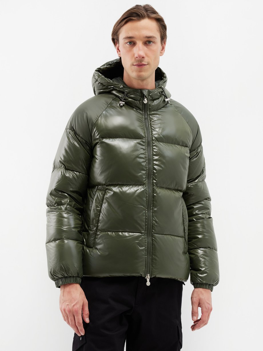 Green Sten 2 quilted down hooded jacket | Pyrenex | MATCHES UK