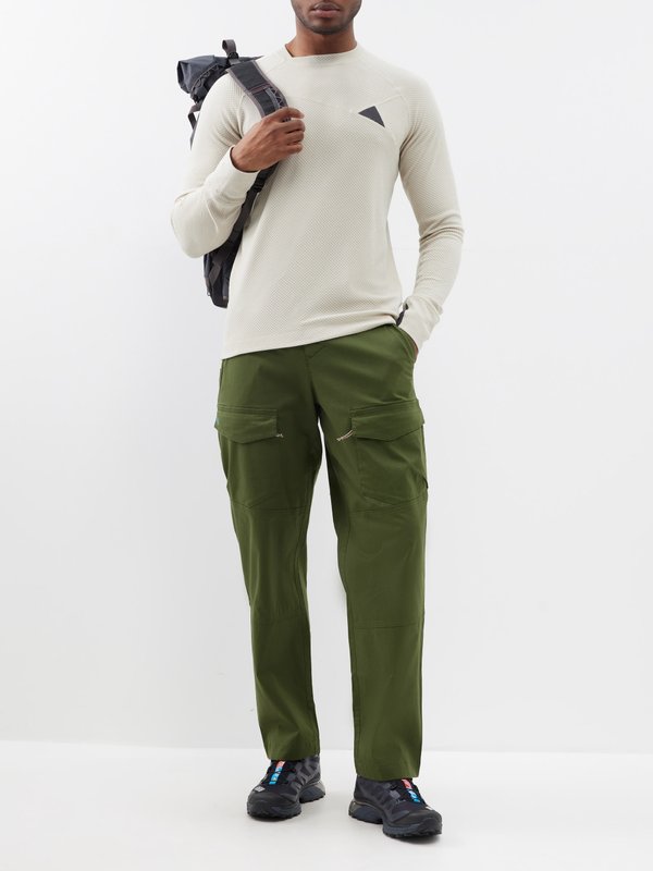 Klättermusen Skjold cotton-blend canvas trousers