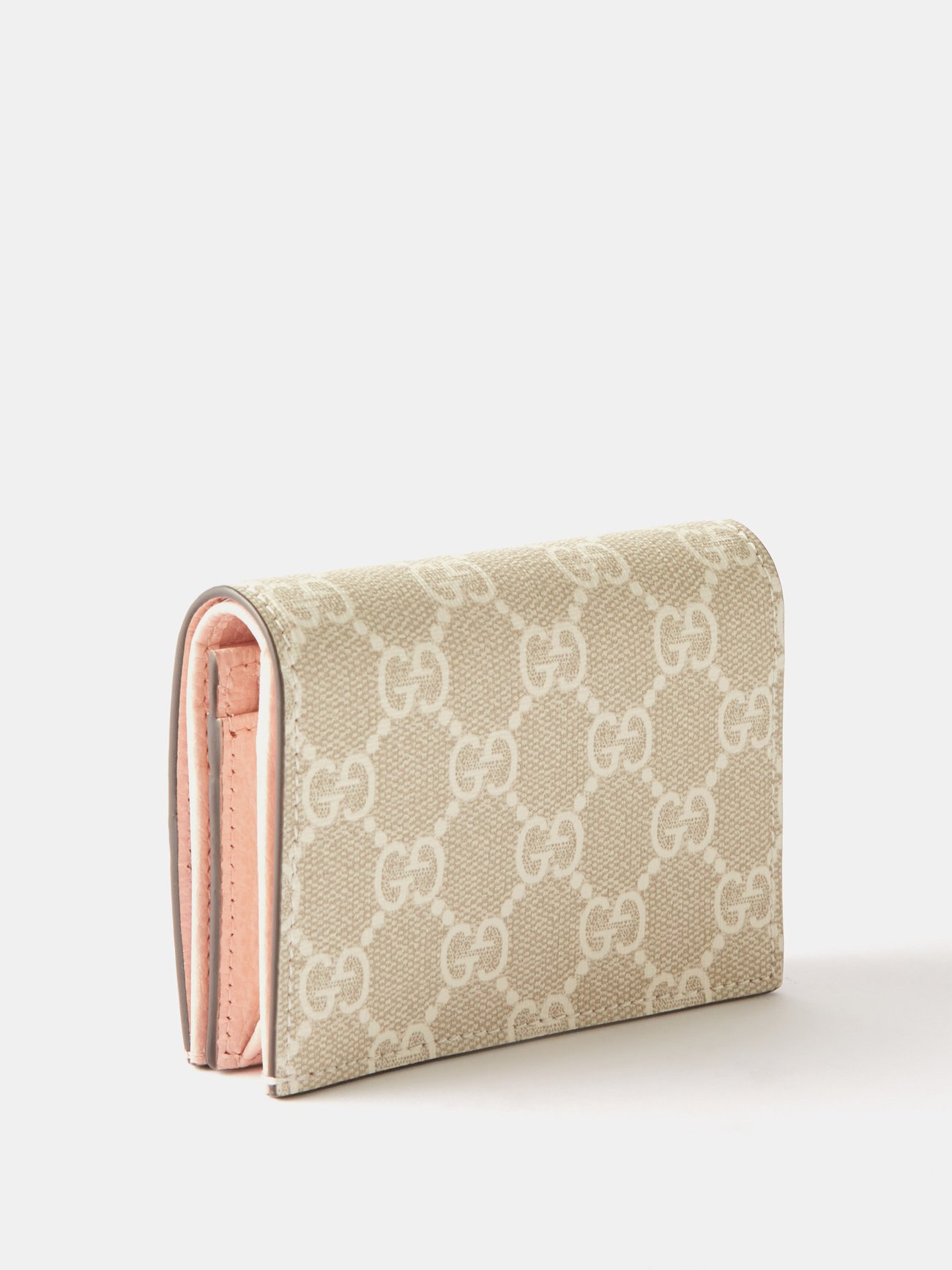 Gucci GG Marmont Continental Wallet, Beige, GG Canvas