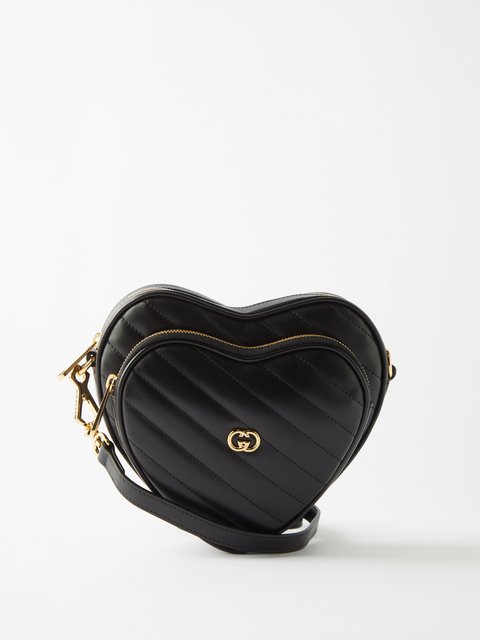 Gucci Valentine's Day Heart Bag Small GG Supreme Beige/Ebony in  Canvas/Leather with Gold-tone - US