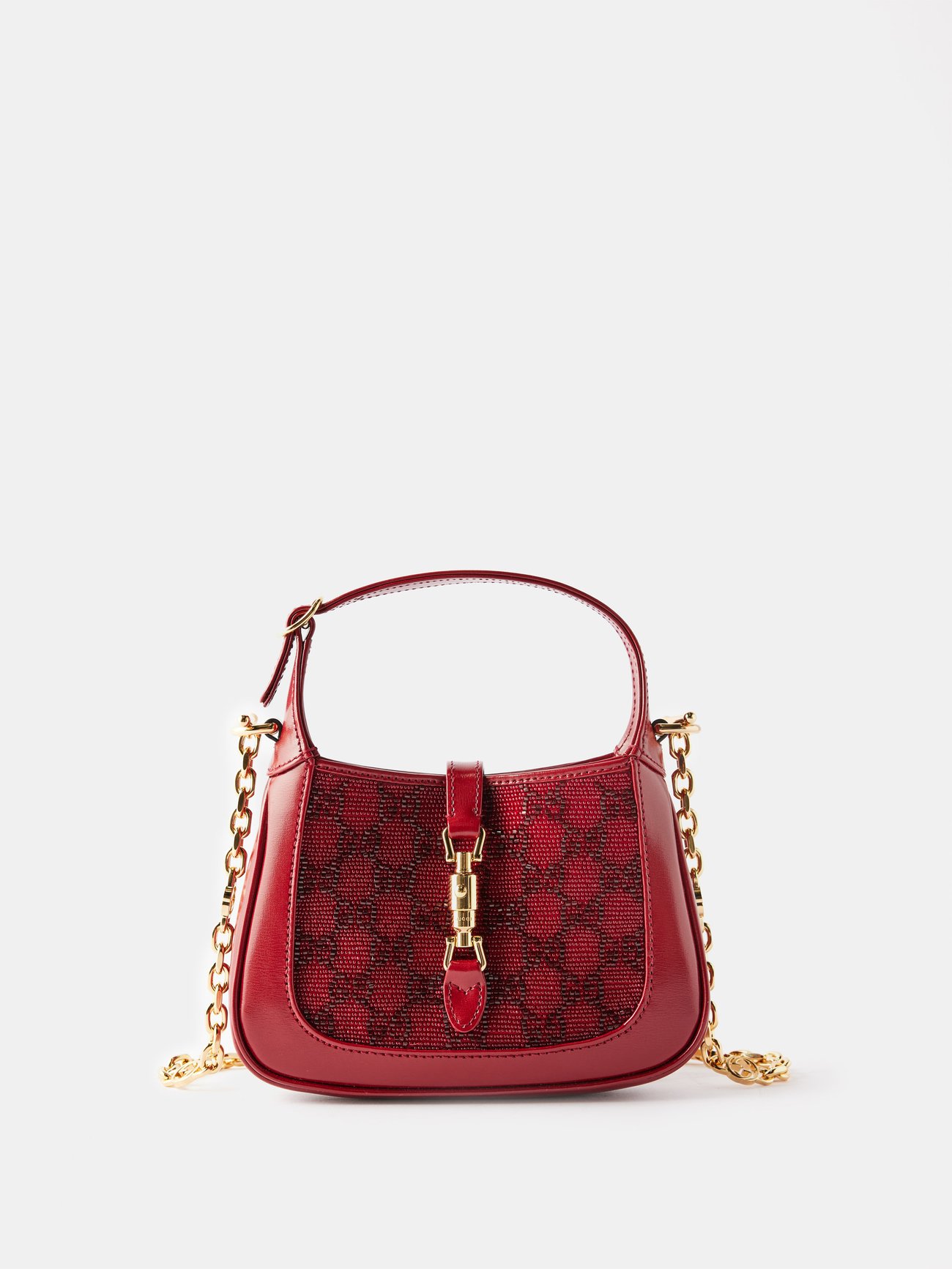 Gucci Vintage Leather Jackie 1961 Small Shoulder Bag (SHF-20608) – LuxeDH