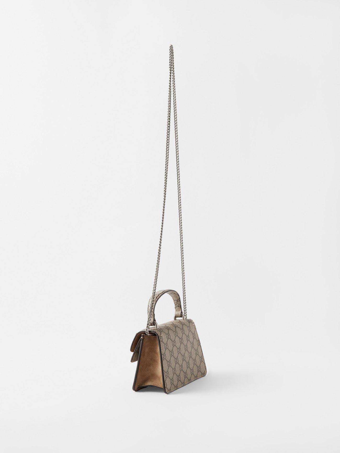 Gucci Dionysus GG Supreme Bag Brown Canvas Mini Cloth ref.1005855 - Joli  Closet