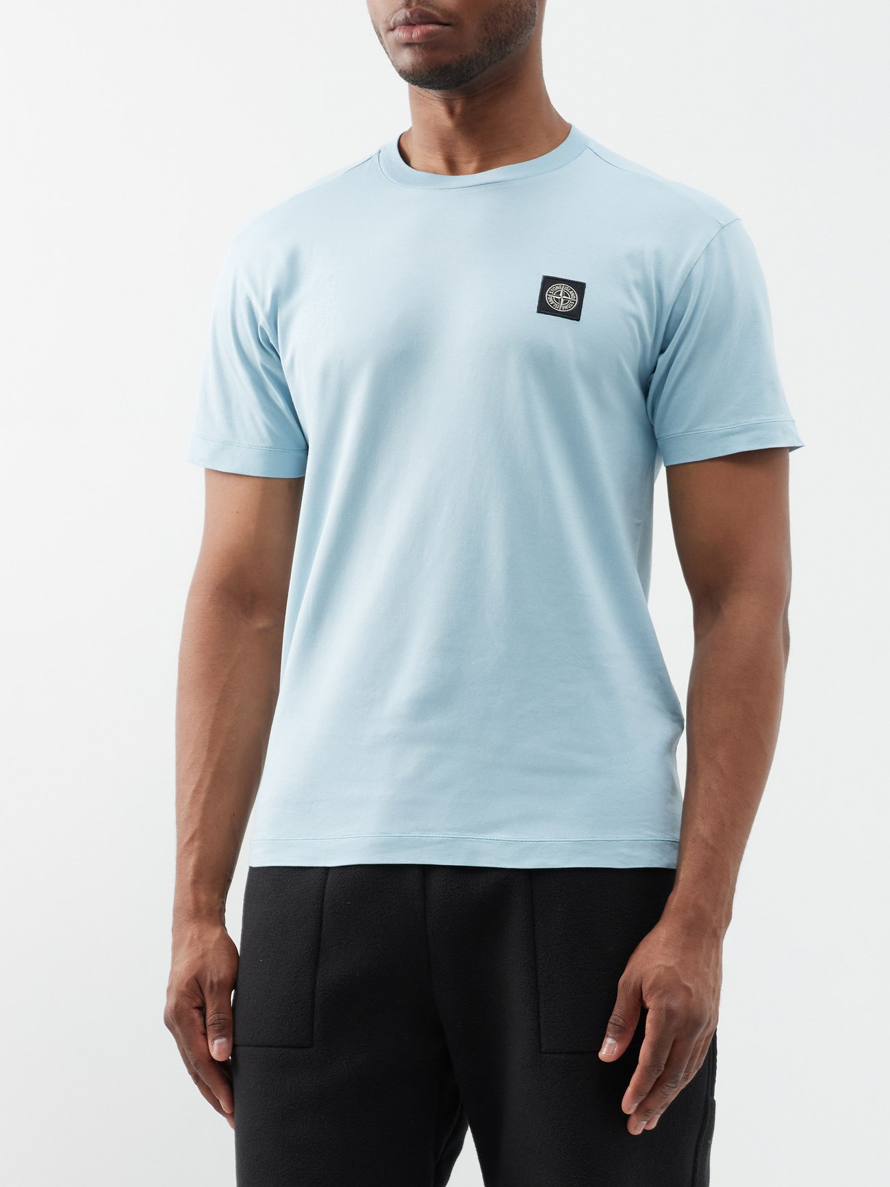 Valentino Garavani Logo Patch T-Shirt - Blue - S