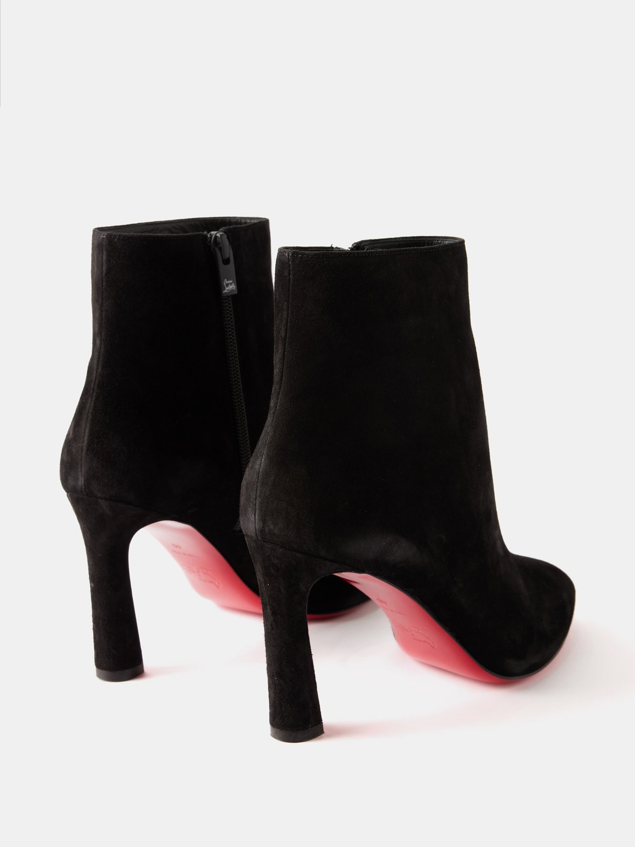 Women's Christian Louboutin Eleonor Bootie - 6.5Us / Black