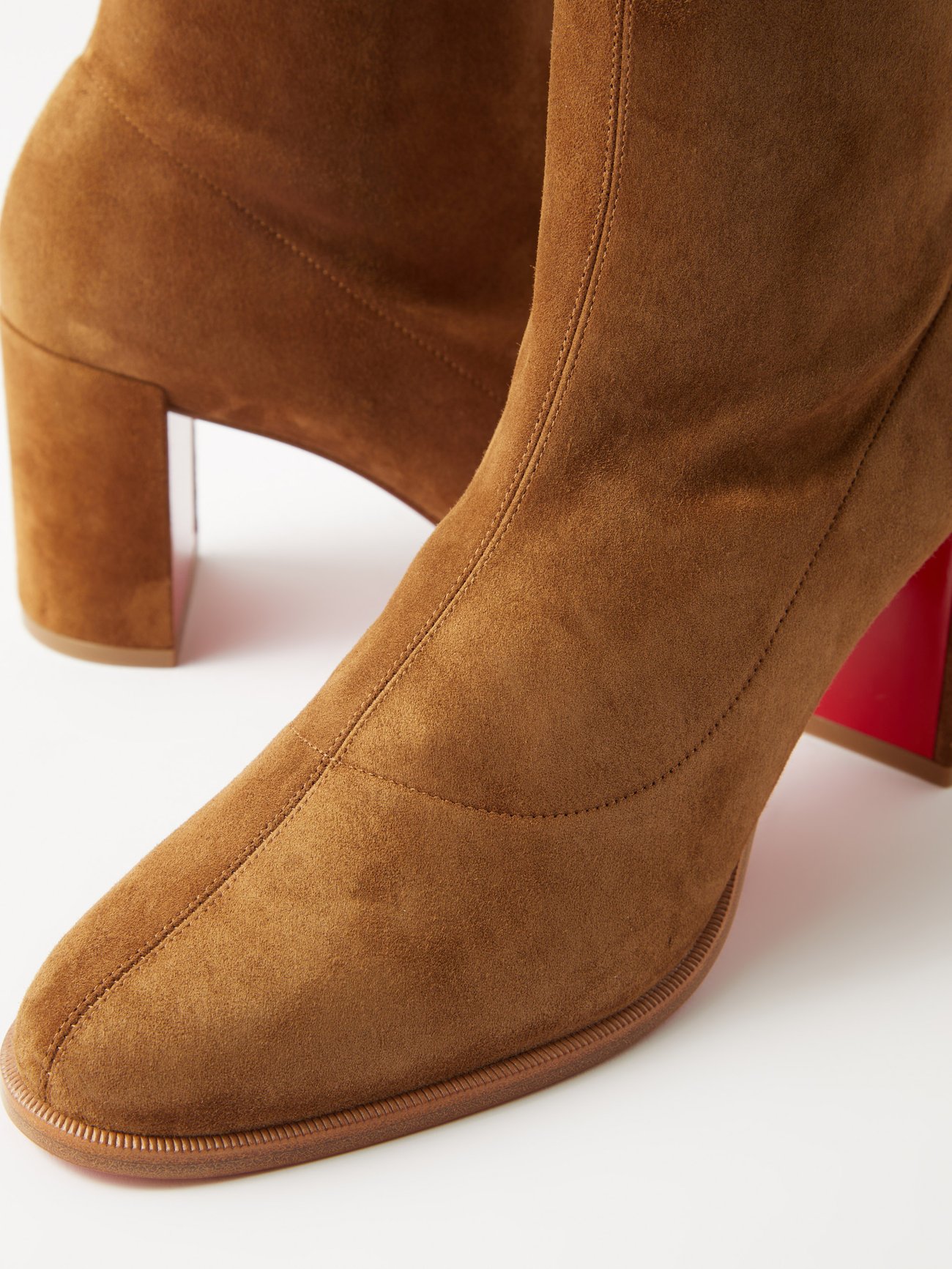 Christian Louboutin Stretchadoxa Suede Boots