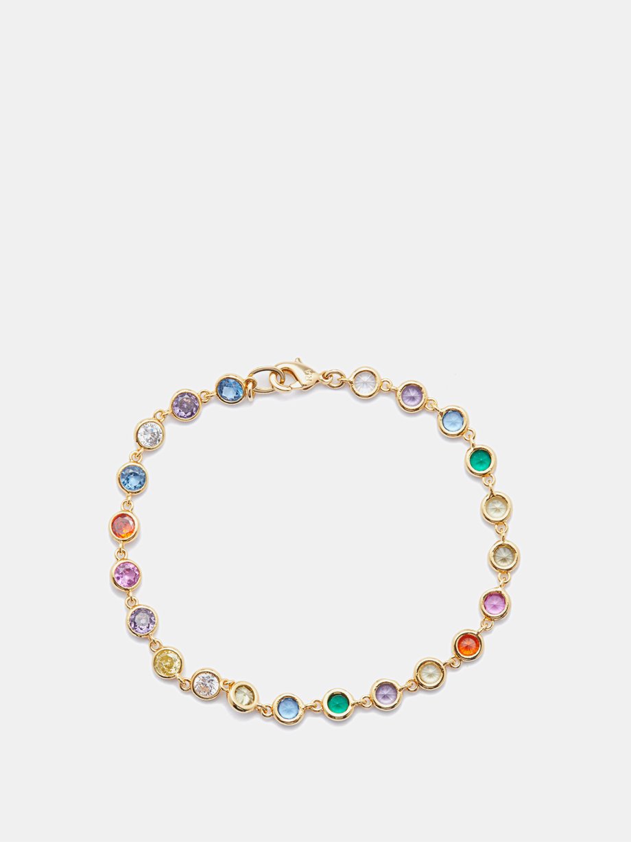 Gold Diamond Life crystal bracelet | Roxanne Assoulin | MATCHESFASHION UK