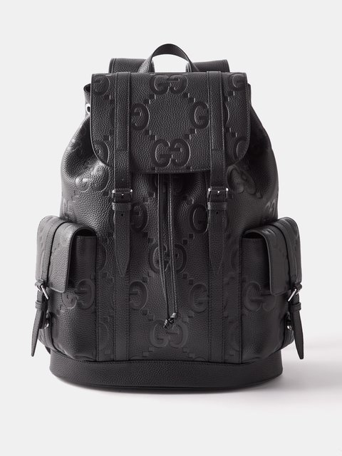 GUCCI White Print Backpack · VERGLE | Gucci bag, Bags, Leather