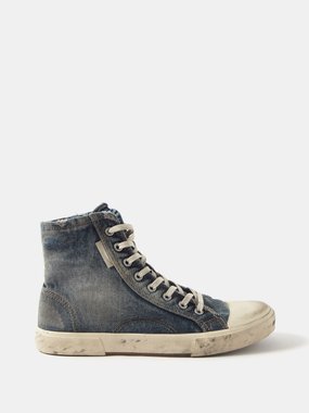 Mens Designer High-Top Sneakers