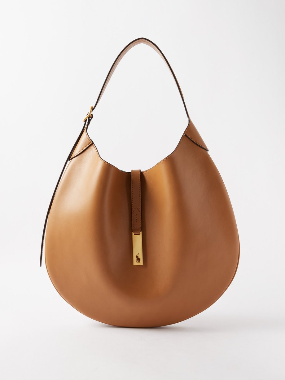 Lauren Ralph Lauren Sophee Leather Shoulder Bag