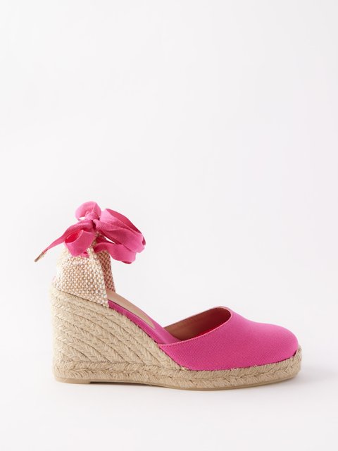 Fuchsia espadrille wedges new arrivals