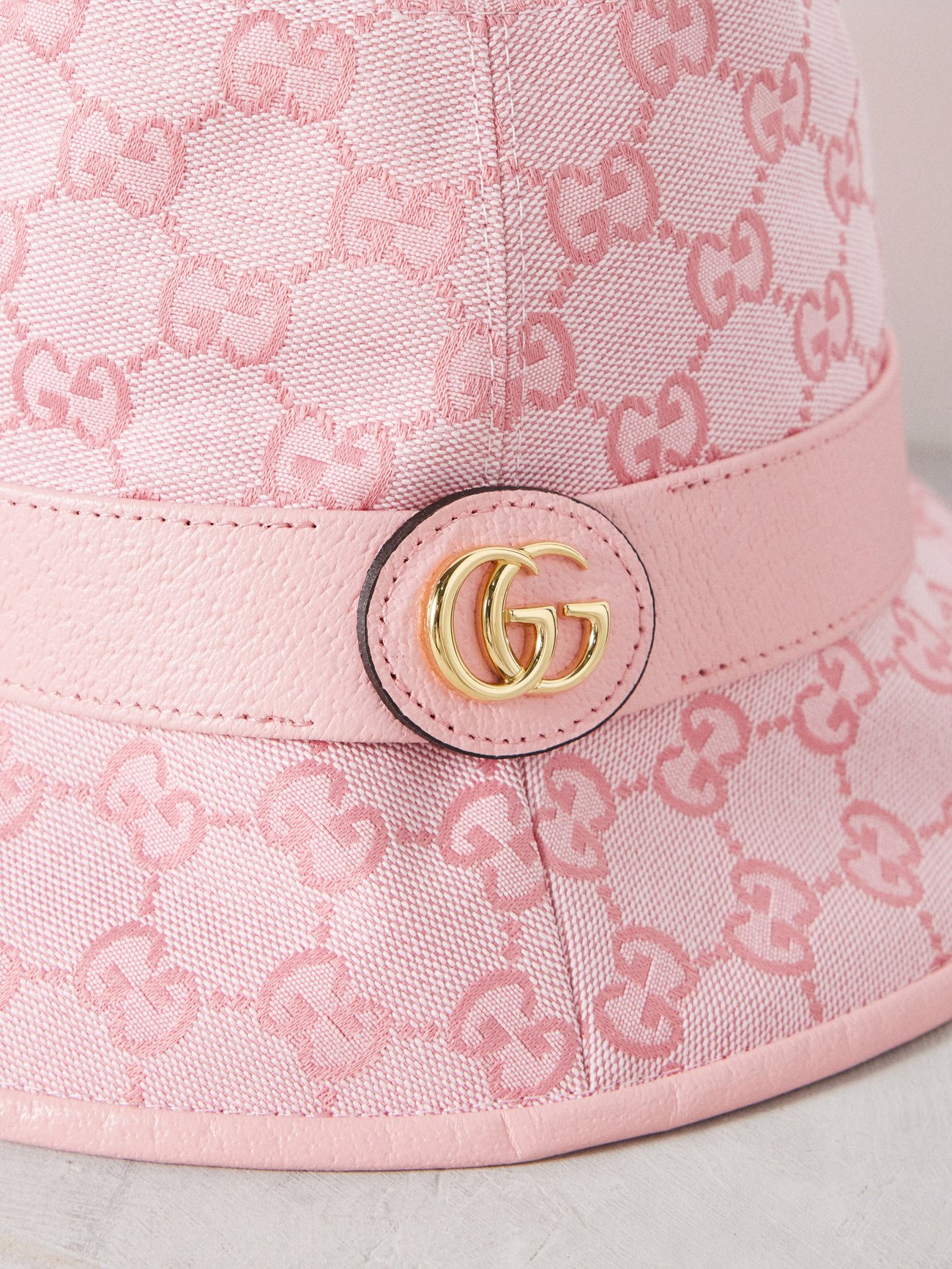 Shop GUCCI GG Supreme 2023 SS Street Style Bucket Hats Wide