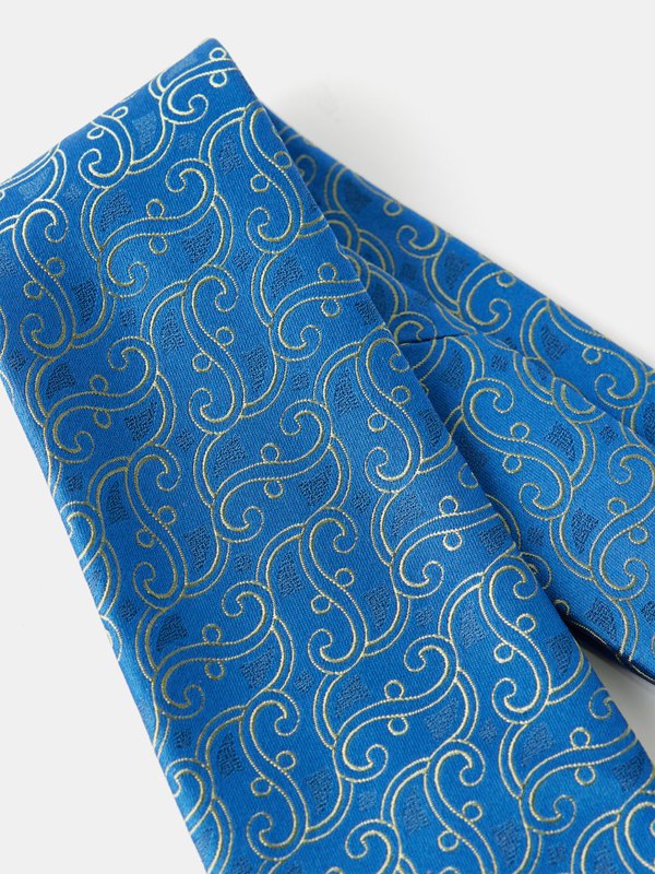 Charvet Baroque-jacquard silk tie