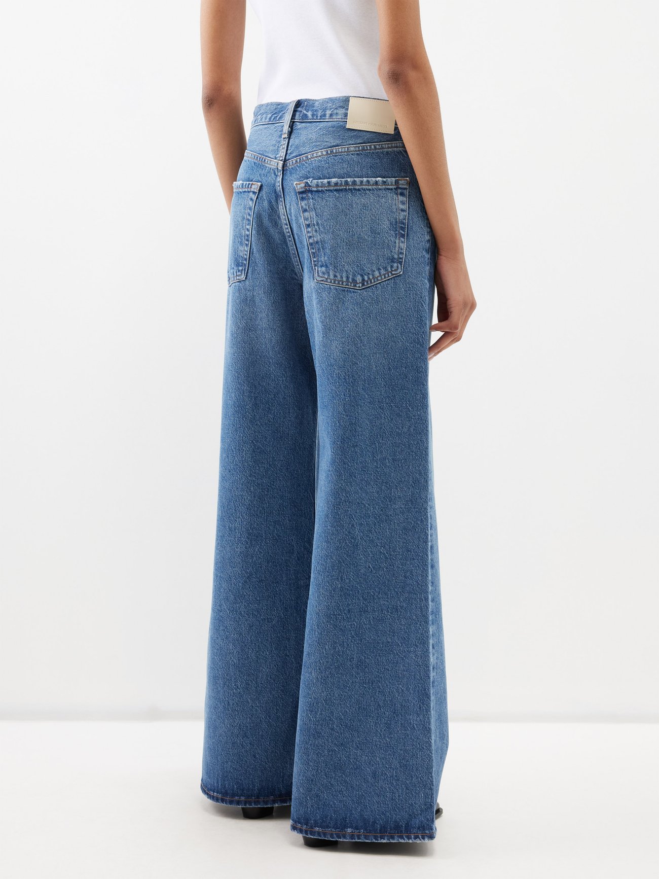 Beverly slouch wide leg jeans