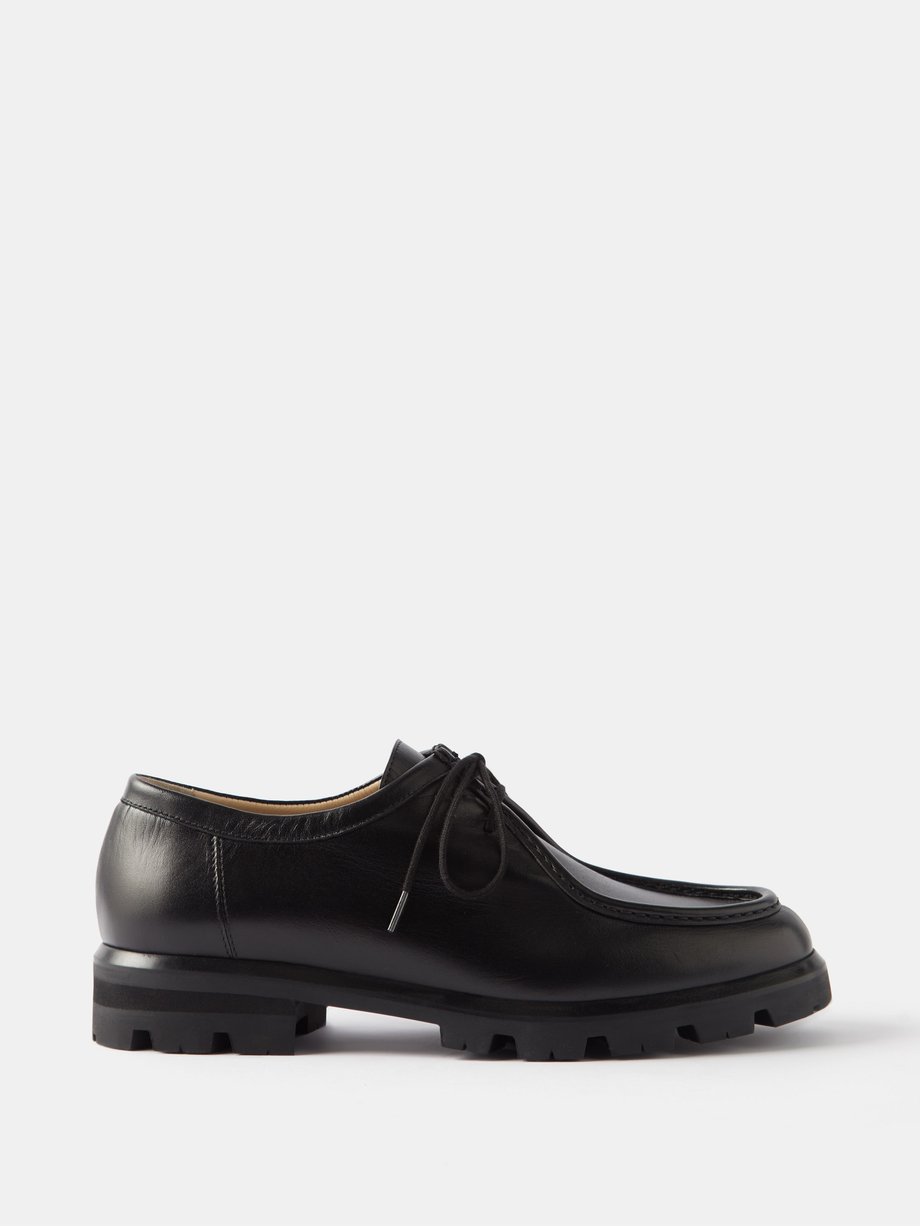 Black Model 27 leather shoes | Legres | MATCHES UK