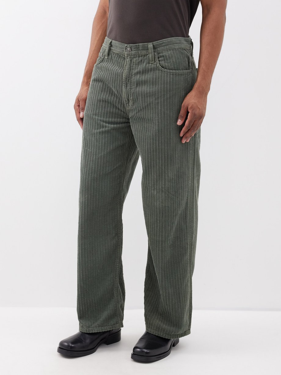 1980s-90s Gray Corduroy Pants / Men's Extra Small 29 28 - Etsy
