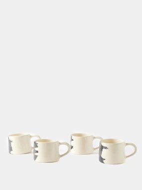 The Conran Shop Set of four Mono ceramic mugs