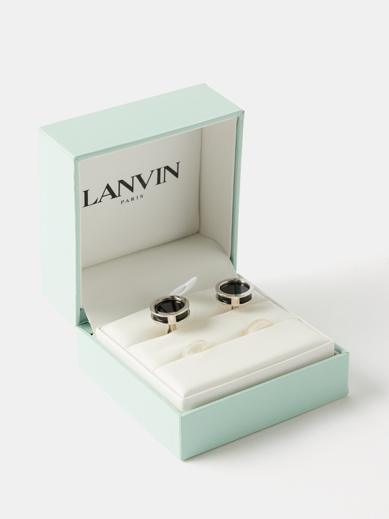 Lanvin - Men - Platinum-Plated Cufflinks Silver