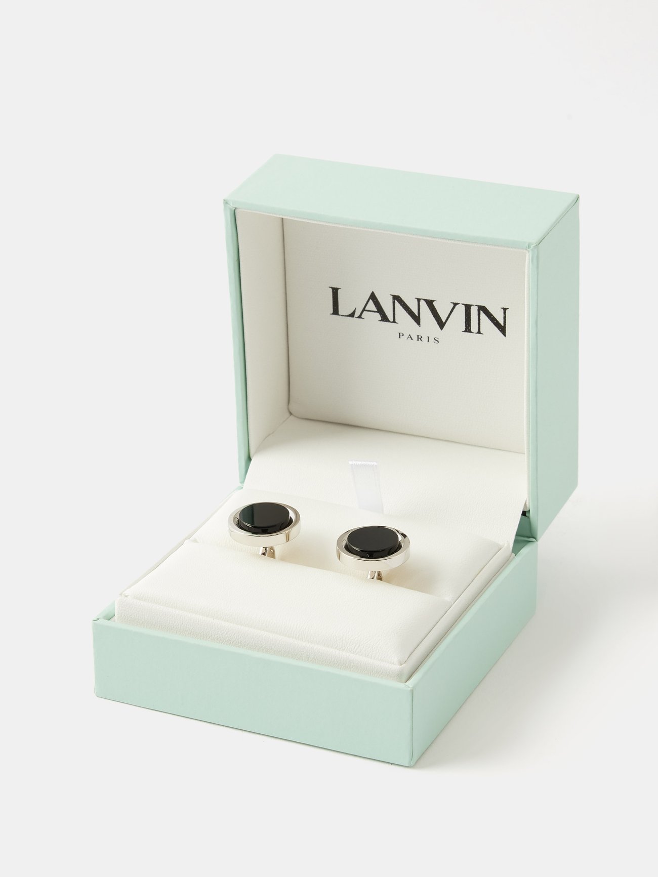 Lanvin - Men - Platinum-Plated Cufflinks Silver
