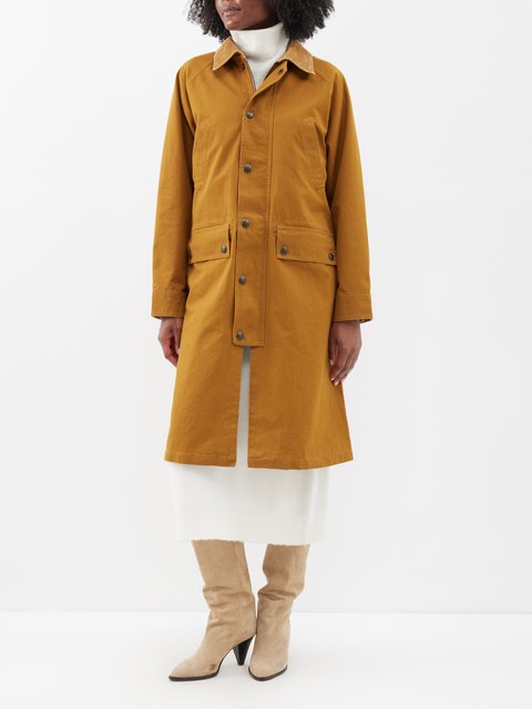 Brown Corduroy-collar cotton field jacket | Polo Ralph Lauren