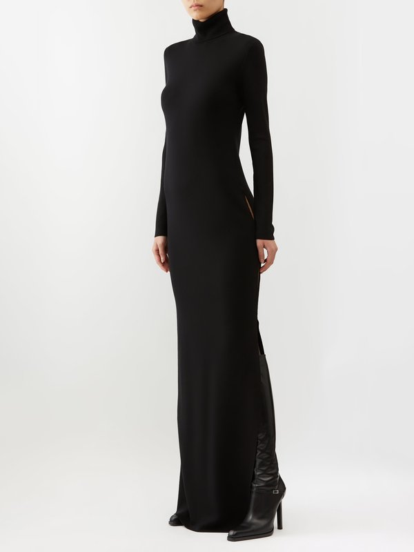 Viola Organic Cotton Knit Dress - Black Beauty – ÉTICA Denim