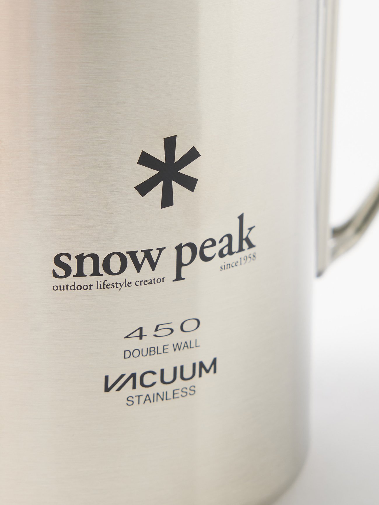 Snow Peak Stainless Steel Vacuum Mug