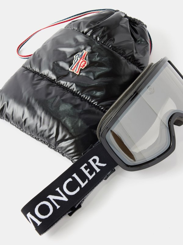 Moncler Eyewear (Moncler) Injected mask ski goggles