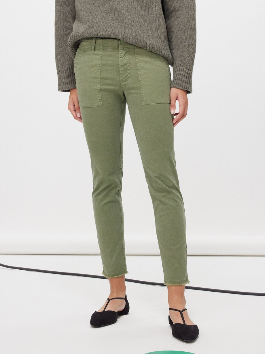 Utility Pants In Plus Size In Stretch Linen - Feather Tan | NYDJ