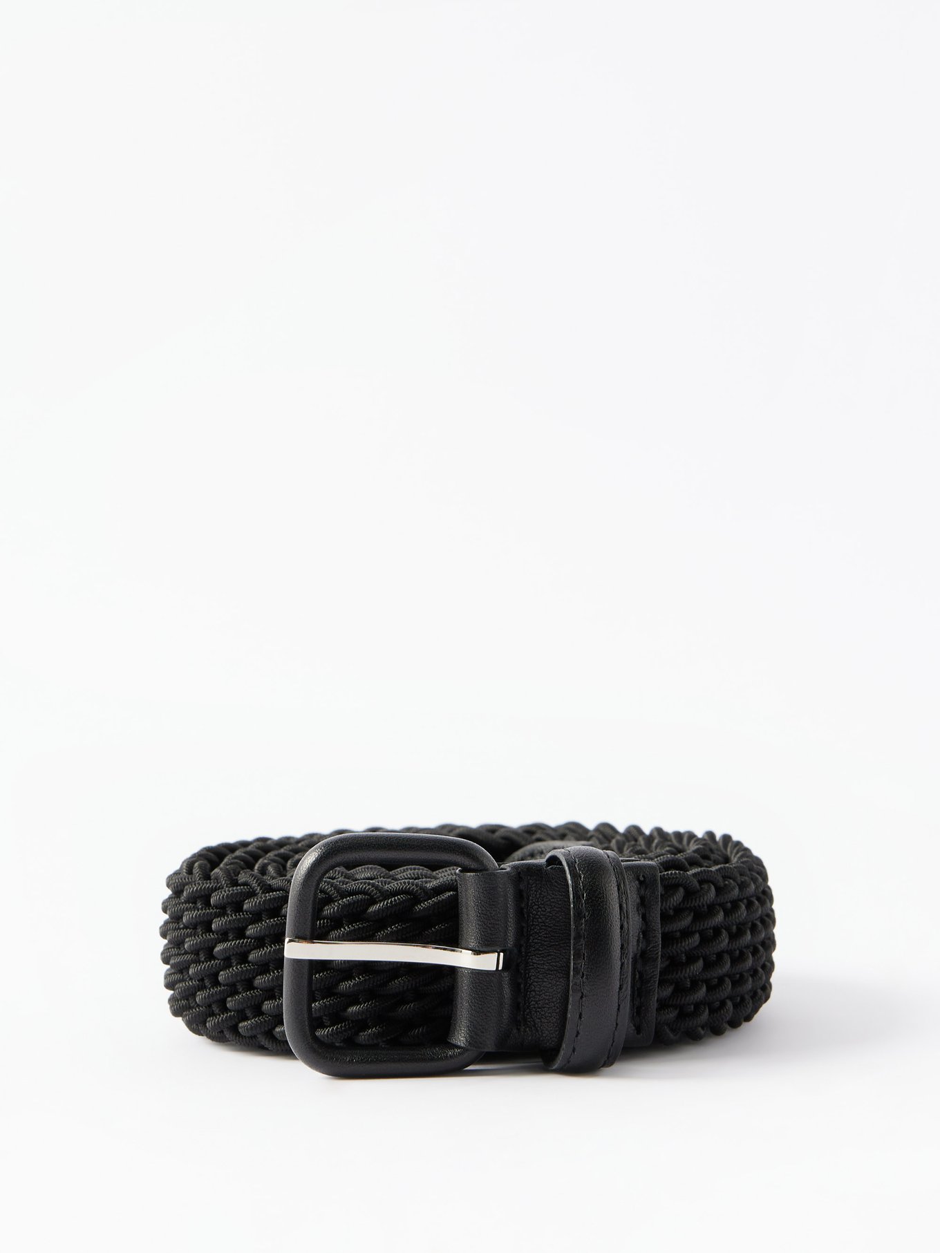 Charvet belt elasticated US MATCHES Black Woven | |
