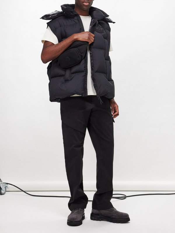 Moncler Genius X Roc Nation Apus quilted gown gilet