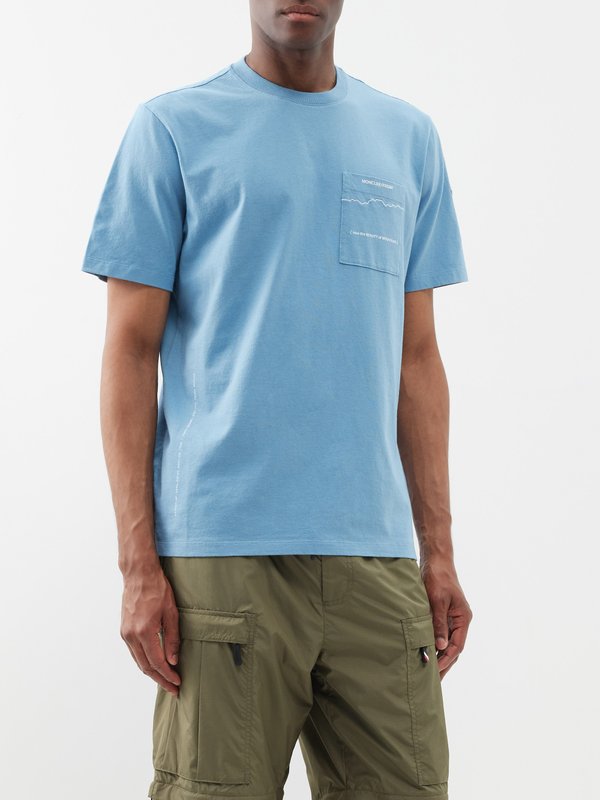 Moncler x FRGMT (Moncler Genius) Logo-print cotton-jersey T-shirt