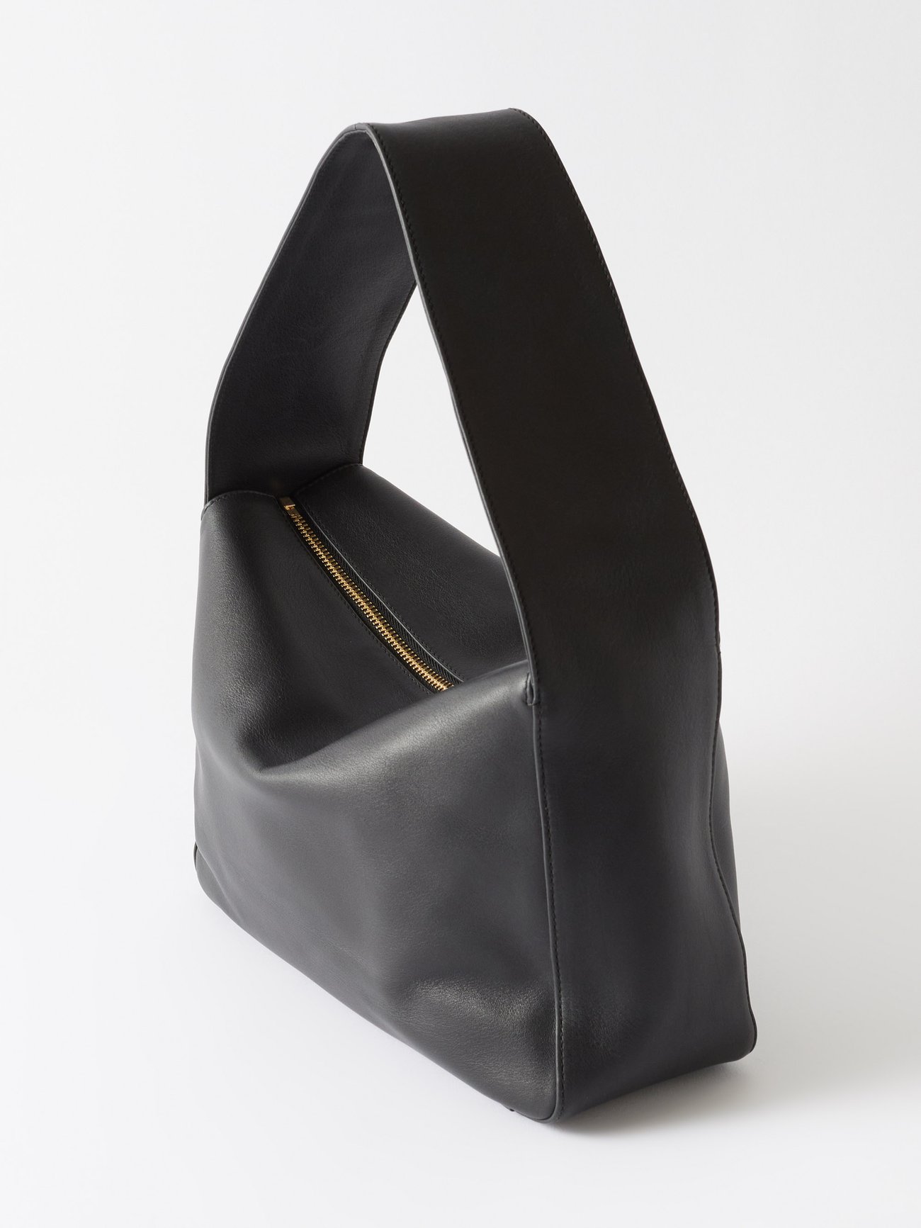 Khaite Elena Leather Shoulder Bag