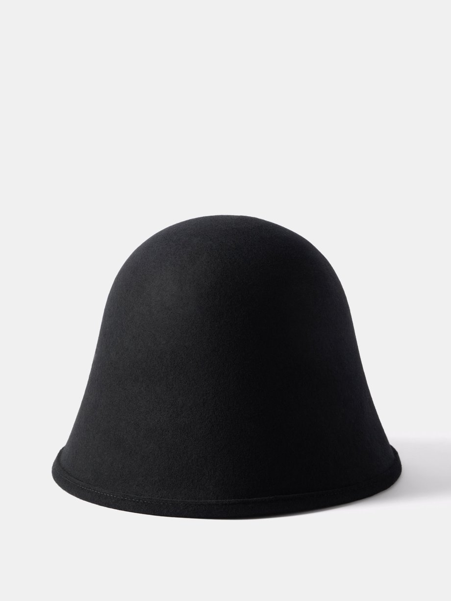 Black Crown wool-felt hat | Clyde | MATCHES UK