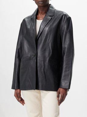 ba&sh Meya leather jacket