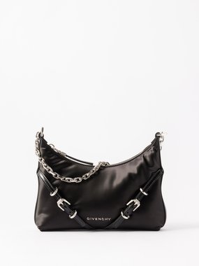 Givenchy Women's Small Voyou Basket Bag in Raffia - Black