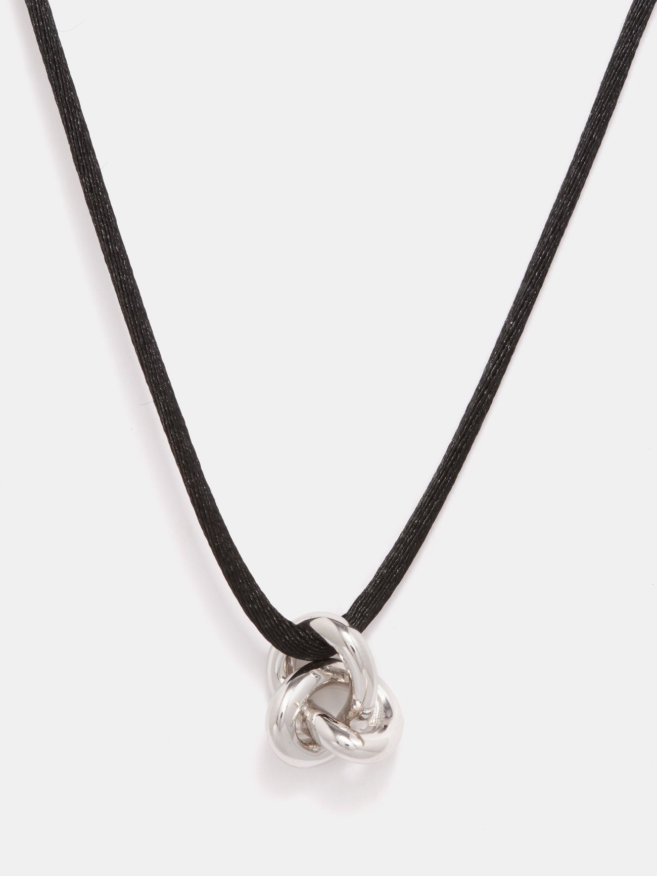 Hercules Knot Necklace - 925 Sterling Silver - GREEK ROOTS