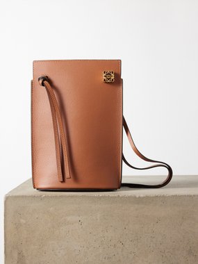 LOEWE Dice mini leather cross-body bag