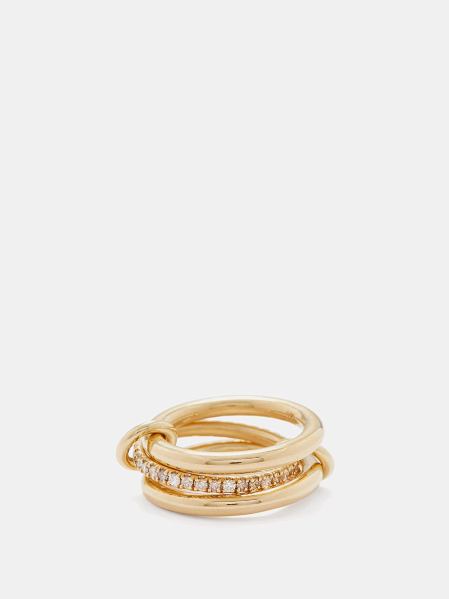Spinelli Kilcollin Libra Petite sapphire & 18kt gold ring