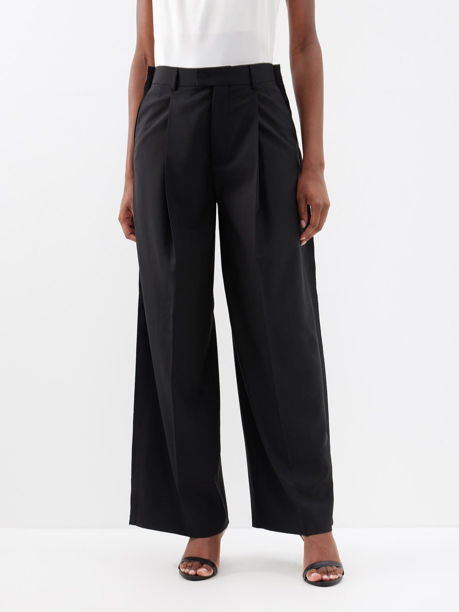 Buy Gap Black Easy Straight Pull-On Trousers from Next Italy