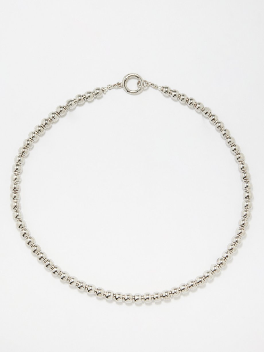 Laura Lombardi Bar Chain Necklace - Silver | Silver chain necklace, Necklace,  Chain