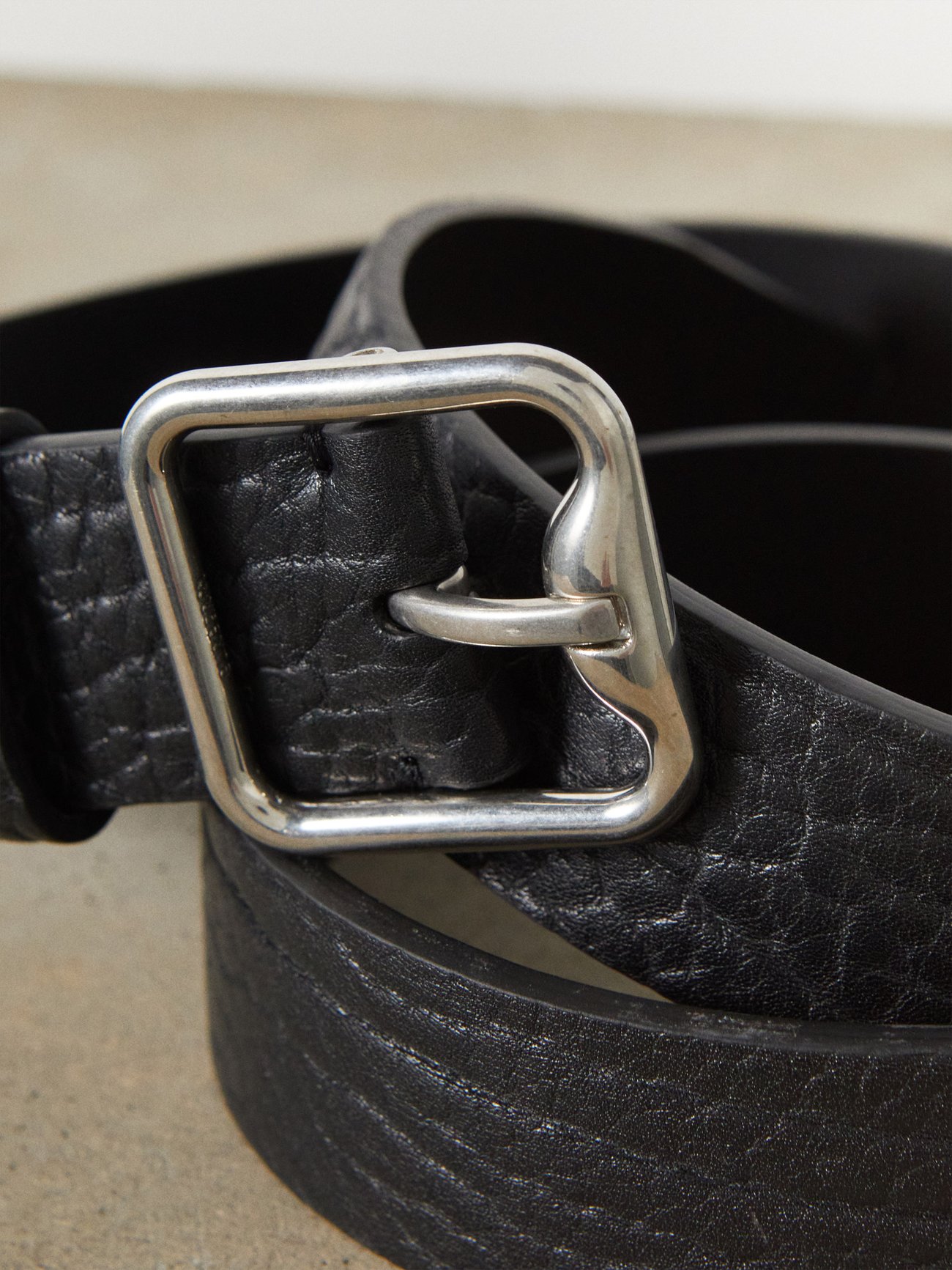 Burberry Square Buckle Belt