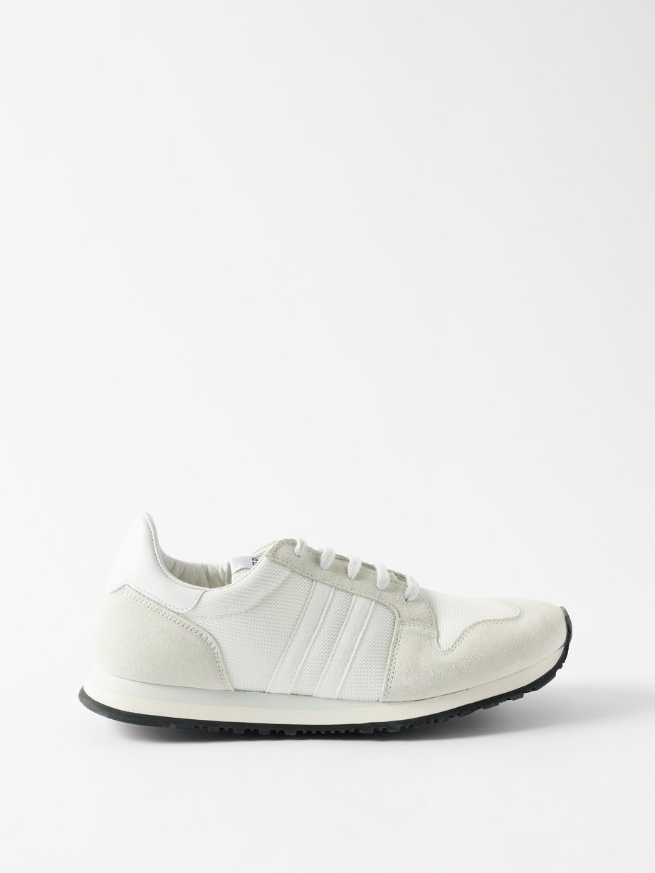White X Spalwart Blaster suede and mesh trainers | Comme des Garçons ...