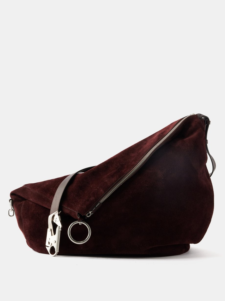 Faux Suede Handbags For Women 2023 Autumn Winter Leather Stitched Zipper  Underarm Bag Hobo Vintage Chic Female Shoulder Bags