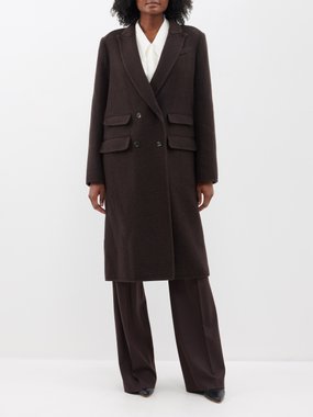 Gabriela Hearst Reed double-breasted recycled-cashmere coat