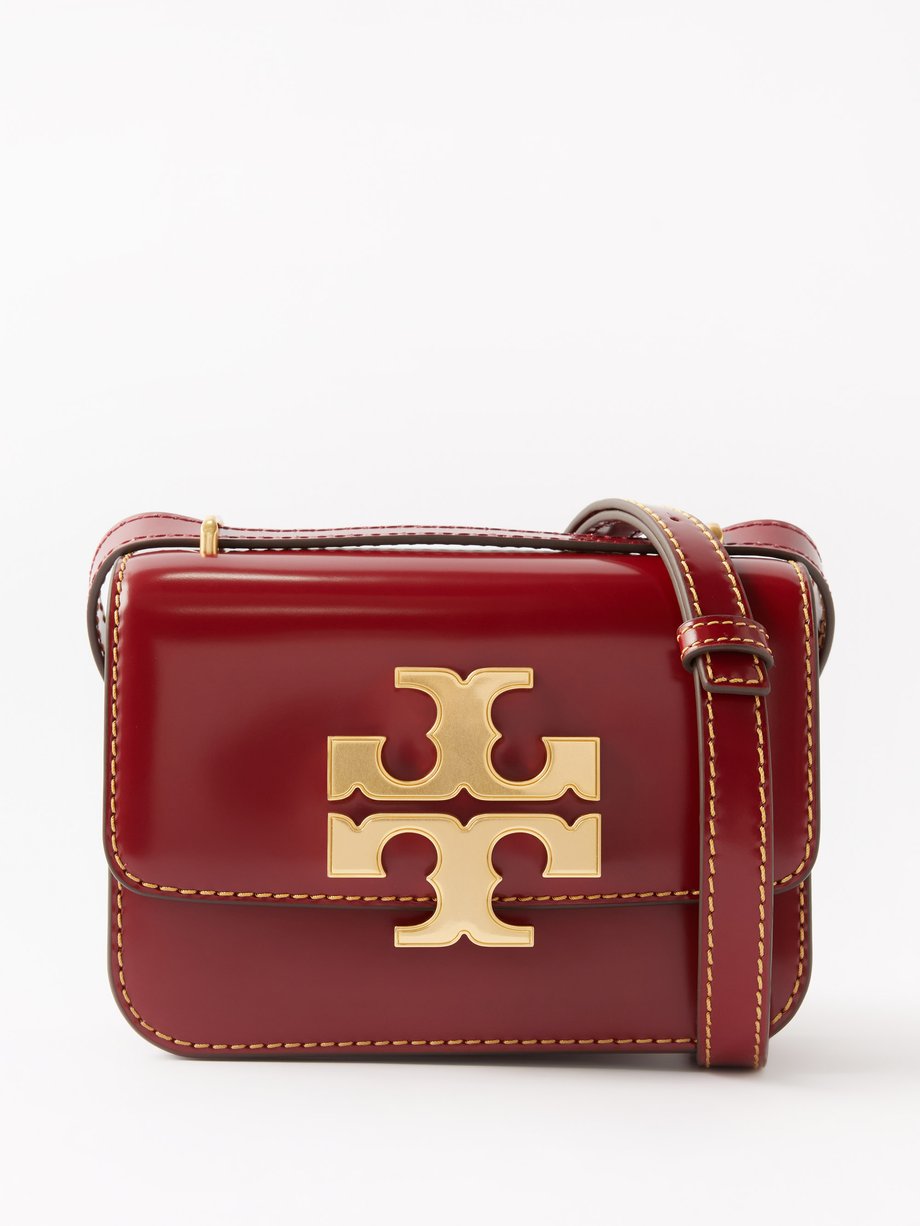 Eleanor leather crossbody bag by Tory Burch